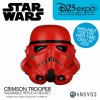 D23 Debut Star Wars Crimson Stormtrooper Helmet by Anovos