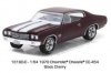 1:64 GL Muscle Series 19 1970 Chevrolet Chevelle SS 454 Black Cherry 