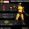 The One:12 Collective Marvel Yellow Blue Wolverine Figure by Mezco