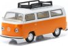 1:64 Club V-Dub Series 2 1974 VW Type 2 with Roof Rack Greenlight
