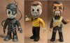 Skele Treks Series 1 Set of 3 5 inch Action Figures Neca