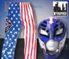 WWE Rey Mysterio Blue Replica Kid Size Mask & American Flag Pants