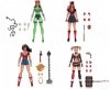 DC Bombshells Figure Series Ant Lucia Set of 4 Figures Dc Collectibles