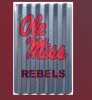 University of Mississippi Ole Miss Corrugated Large Sign by Signs4Fun