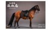 JXK 1/12 Hannover Horse Chesnut and Saddle Set JXK-013D