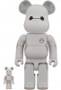 Disney Big Hero 6 Baymax Bearbrick 400% & 100% 2 Pack by Medicom