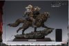 Warcraft Blackhand Riding Wolf Standard Statue Dam Toys 905489