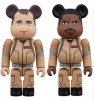 Ghostbusters Peter Venkman & Winston 100% Bearbrick 2 Pack by Medicom 