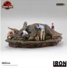 1:10 Jurassic Park Triceratops Deluxe Diorama Iron Studios 905010