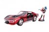 DC 1969 Corvette Stingray Concept with Harley Quinn 1/24 Jada Toys