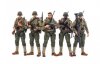 1:18 Scale Joy Toy WWII Us Army 5 Pack Figures Dark Source
