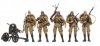 1:18 Scale Joy Toy WWII Soviet Infantry 5 Pack Dark Source