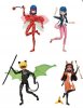 Miraculous Ladybug Small Dolls Set of 4 Figures Playmates