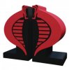Gi Joe Cobra Logo Bookends Icon Heroes 908393