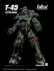 1/6 Fallout T-45 Hot Rod Shark Armor Pack Figure ThreeZero 908984