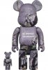 Benjamin Grant Tokyo Bearbrick 400% & 100% 2 Pack Medicom