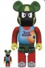 Space Jam New Legacy Marvin The Martian Bearbrick 400% & 100% Medicom