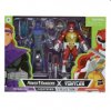 MMPR X TMNT Lightning Raph & Foot Soldier 2 Pack Hasbro