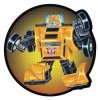 Transformers Bumblebee Retro Mouse Pad Icon Heroes