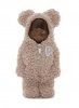 Gelato Pique Beige 400% Bearbrick Figure by Medicom