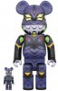 Evangelion Eva 13 New Paint Bearbrick 400% & 100% 2 Pack Medicom