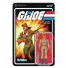 Gi Joe Female Soldier Pony Rifle Tan Wave 3 ReAction Super 7