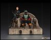 1:10 Star Wars Boba Fett & Fennec Shand Throne Dlx Iron Studios 908875