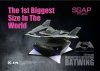 1:30 Magnetic Levitation Batwing Batman V Superman Soap Studio