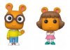 Pop! Animation: Arthur the Aardvark Set of 2 Vinyl Figures Funko