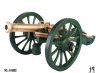 Brown Art 1/6 Scale French Gribeauval 12-Pounder Cannon B-A0002