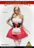 Flirty Girl’s 1:6 Scale Female Clothing Set Red Dress FGC-2017-6