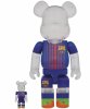 Fc Barcelona Bearbrick 400% & 100% 2 Pack Set Medicom