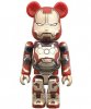 Bearbricks 100% Marvel Iron Man 3 MK42 by Medicom