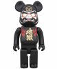 Hell Daruma 400% Bearbrick Figure by Medicom