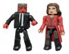  SDCC 2016 Exclusive Marvel Minimates Vision & Scarlet  Figures 2 Pack