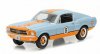 1:64 GL Muscle Series 16 1967 Custom Gulf Oil Ford Mustang Greenlight