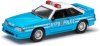 1:64 Hot Pursuit Series 14 1987 Ford Mustang New York City Police Dept