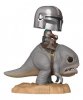 POP! Deluxe Star Wars The Mandalorian on Blurrg Vinyl Figure Funko