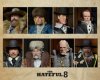 The Hateful Eight Movie 8" Clothed Figure Case of 8 by Neca