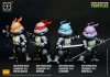 SDCC 2016 Mini HMF Teenage Mutant Ninja Turtles B&W 4 Pack HeroCross 