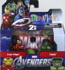 Marvel MiniMates Series 45 Avengers Movie 2 Pack Iron Man Hulk Diamond