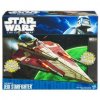 Star Wars The Clone Wars 2011 Vehicle Obi-Wan's Jedi Starfighter 