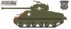 1:64 Battalion 64 Series 1 1952 M4 Sherman Tank U.S. Army Greenlight