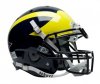 Michigan Wolverines Mini Authentic by Schutt