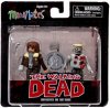 The Walking Dead Series 4 Survivor Rick & Shot Zombie Minimates TRU