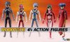 Robotech Poseable Action Figures Set of 5 Toynami