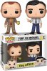 Pop! TV The Office Toby Vs Michael 2 Pack Vinyl Figures Funko