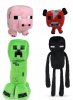 Minecraft set of 4 7" inch Plush by Jazwares