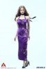 ACPLAY 1:6 Action Figure Accessories Purple Qipao Accessory AP-ATX025C