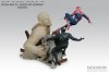 Marvel SpiderMan VS Venom & Sandman Polystone Diorama Sideshow Used JC